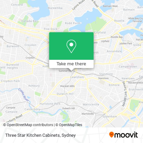 Three Star Kitchen Cabinets map