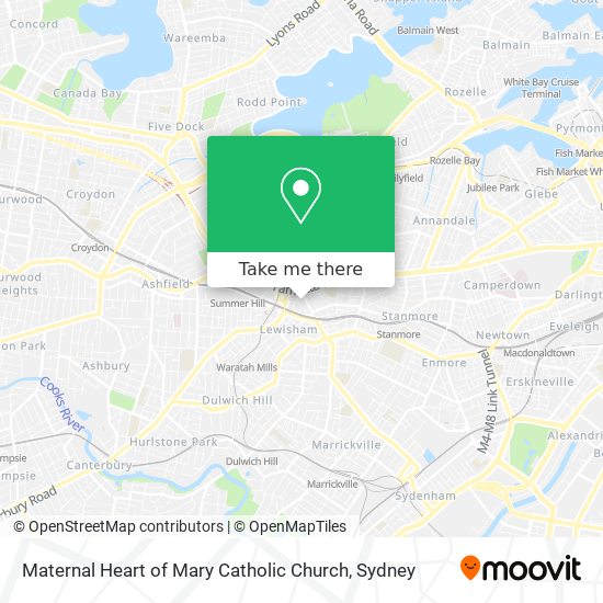 Mapa Maternal Heart of Mary Catholic Church