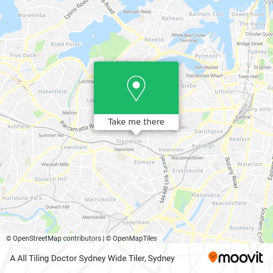 Mapa A All Tiling Doctor Sydney Wide Tiler