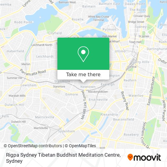 Rigpa Sydney Tibetan Buddhist Meditation Centre map