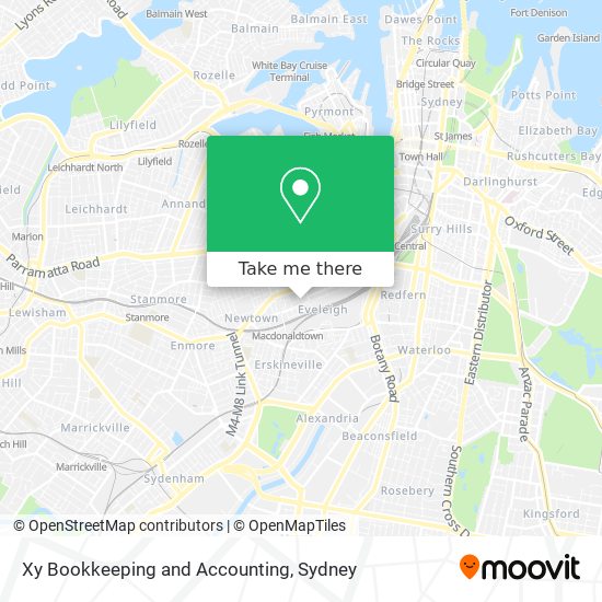 Xy Bookkeeping and Accounting map