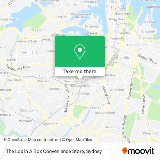 The Lox in A Box Convenience Store map