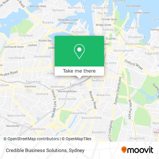 Credible Business Solutions map