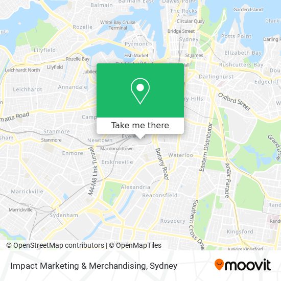 Mapa Impact Marketing & Merchandising
