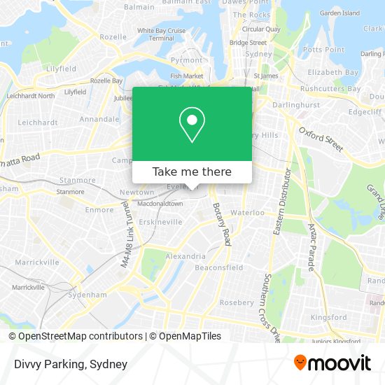 Divvy Parking map