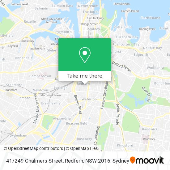 41 / 249 Chalmers Street, Redfern, NSW 2016 map