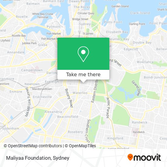 Maliyaa Foundation map