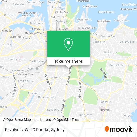 Revolver / Will O'Rourke map