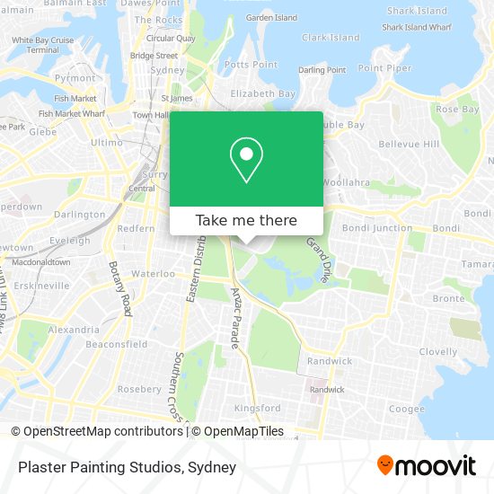 Plaster Painting Studios map