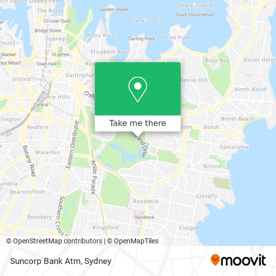 Suncorp Bank Atm map