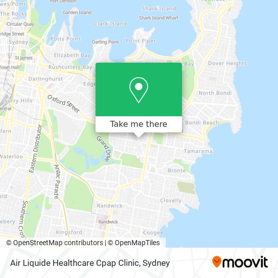 Mapa Air Liquide Healthcare Cpap Clinic