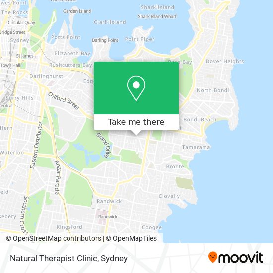 Mapa Natural Therapist Clinic