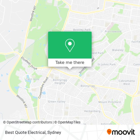 Best Quote Electrical map