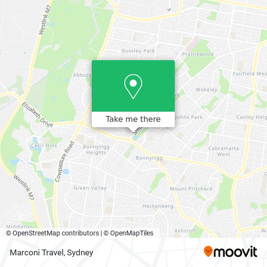 Marconi Travel map