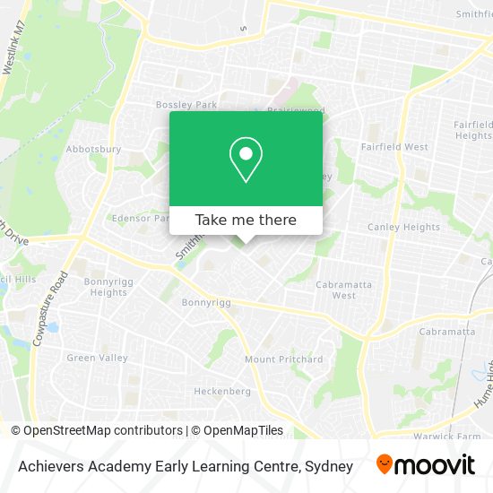 Achievers Academy Early Learning Centre map