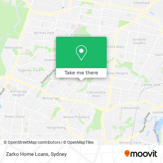 Zarko Home Loans map