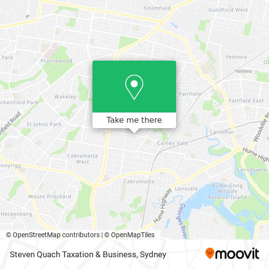 Steven Quach Taxation & Business map