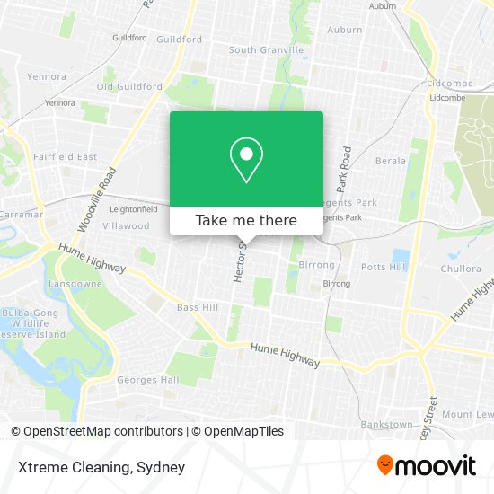 Xtreme Cleaning map