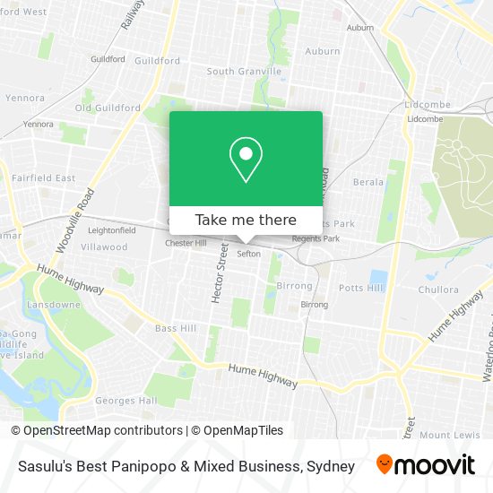 Sasulu's Best Panipopo & Mixed Business map