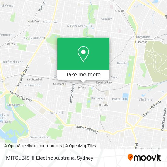 MITSUBISHI Electric Australia map