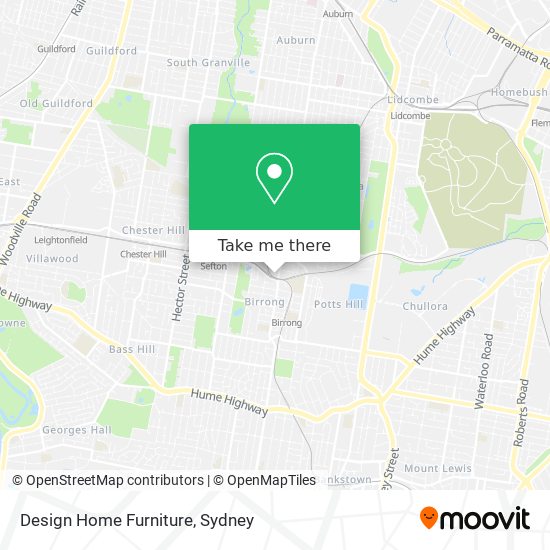 Design Home Furniture map