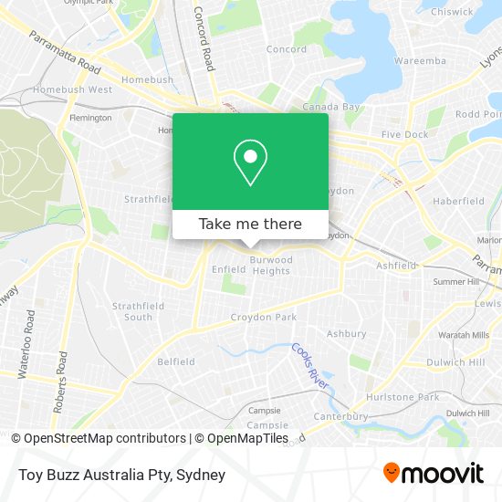 Toy Buzz Australia Pty map