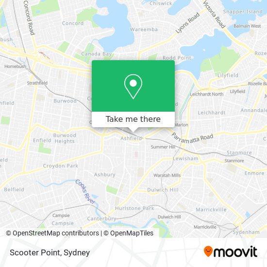 Scooter Point map