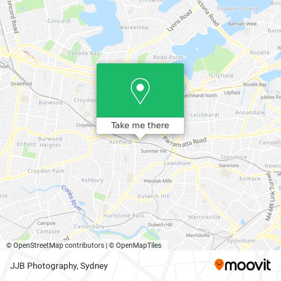 JJB Photography map