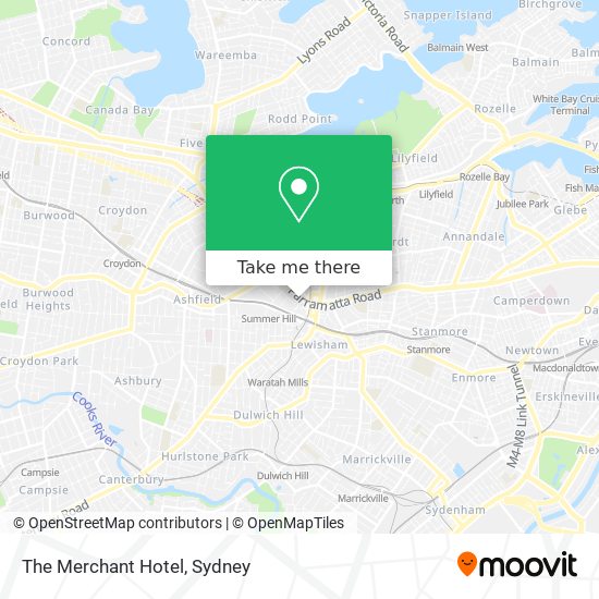The Merchant Hotel map