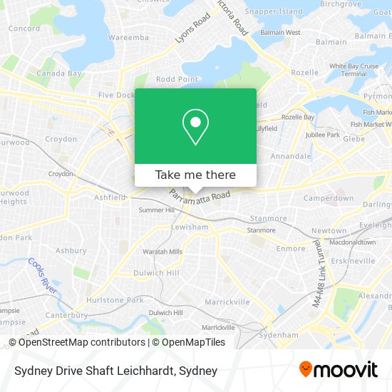 Sydney Drive Shaft Leichhardt map