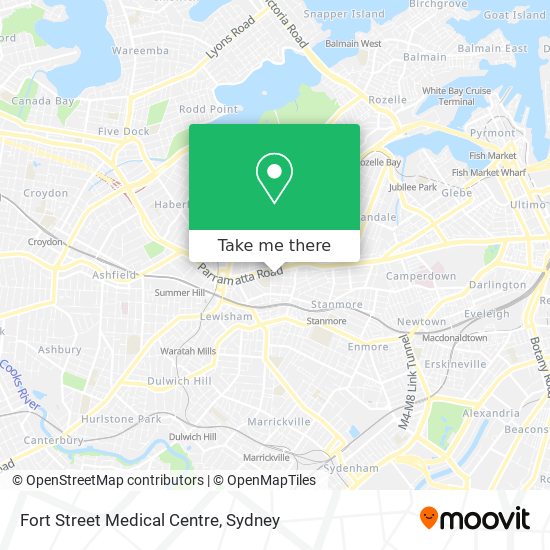 Fort Street Medical Centre map