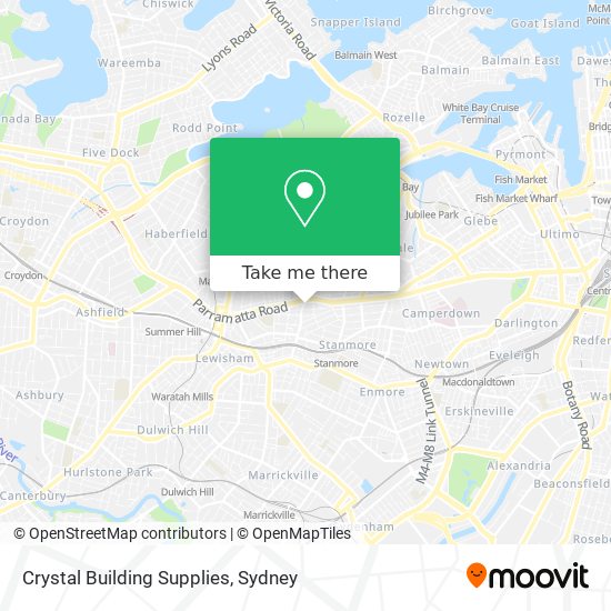 Mapa Crystal Building Supplies