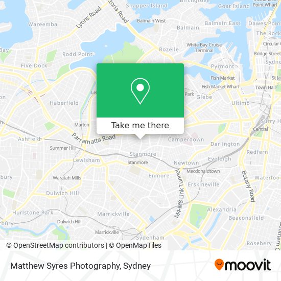 Mapa Matthew Syres Photography