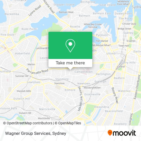 Wagner Group Services map