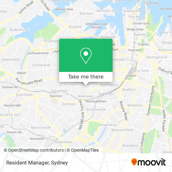 Resident Manager map