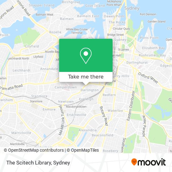 The Scitech Library map