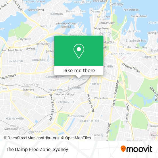 The Damp Free Zone map