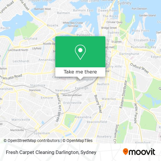 Fresh Carpet Cleaning Darlington map