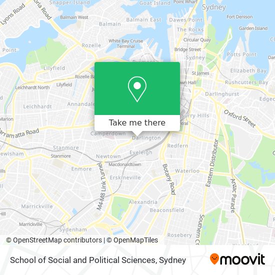 School of Social and Political Sciences map