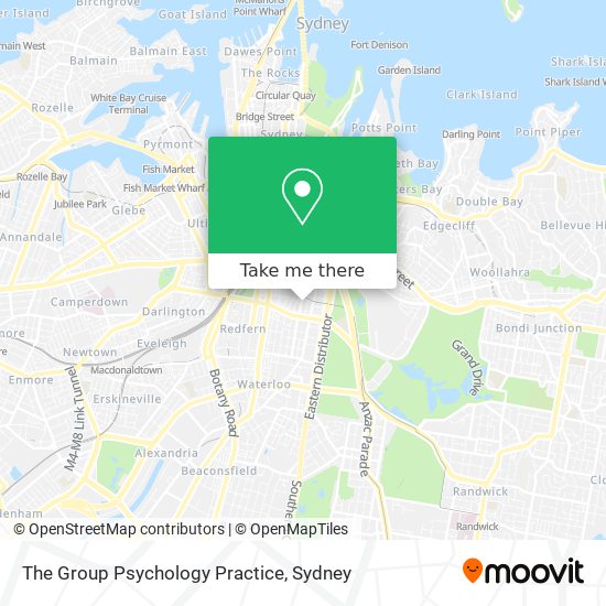 Mapa The Group Psychology Practice