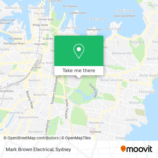 Mark Brown Electrical map