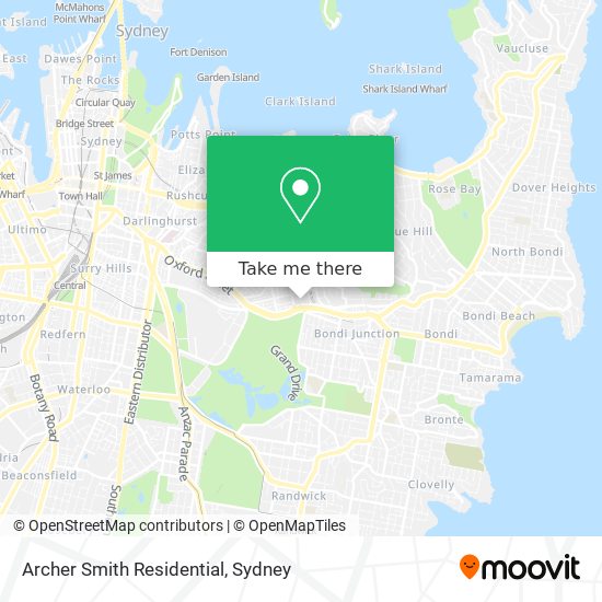 Mapa Archer Smith Residential