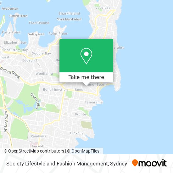 Society Lifestyle and Fashion Management map