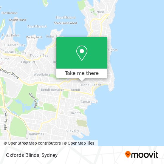 Oxfords Blinds map