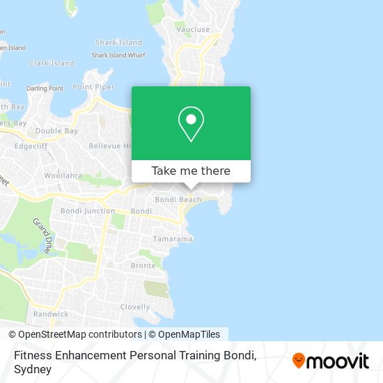 Fitness Enhancement Personal Training Bondi map