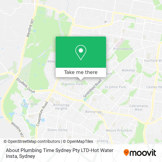 Mapa About Plumbing Time Sydney Pty LTD-Hot Water Insta