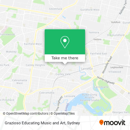 Mapa Grazioso Educating Music and Art