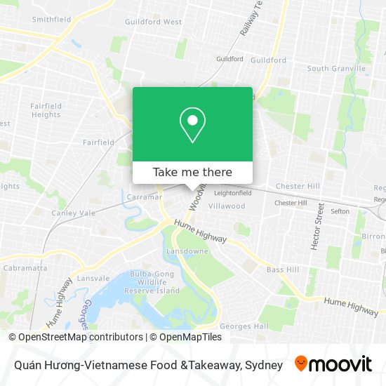 Quán Hương-Vietnamese Food &Takeaway map