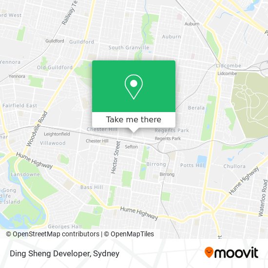 Ding Sheng Developer map
