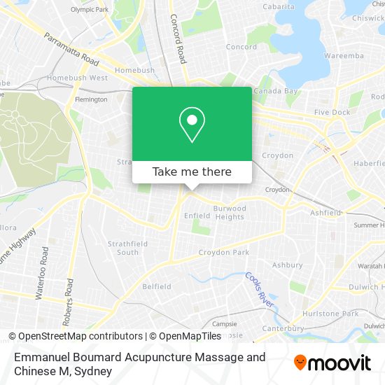 Emmanuel Boumard Acupuncture Massage and Chinese M map